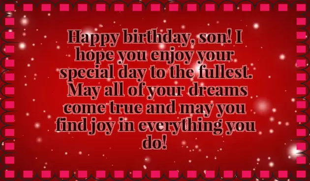 Birthday Wishes For A 10 Year Old Boy