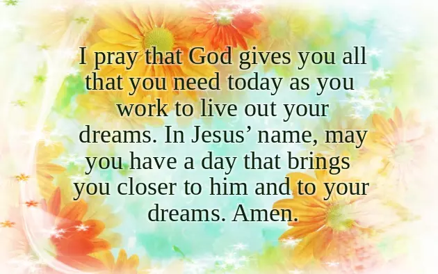 A Nice Good Morning Message