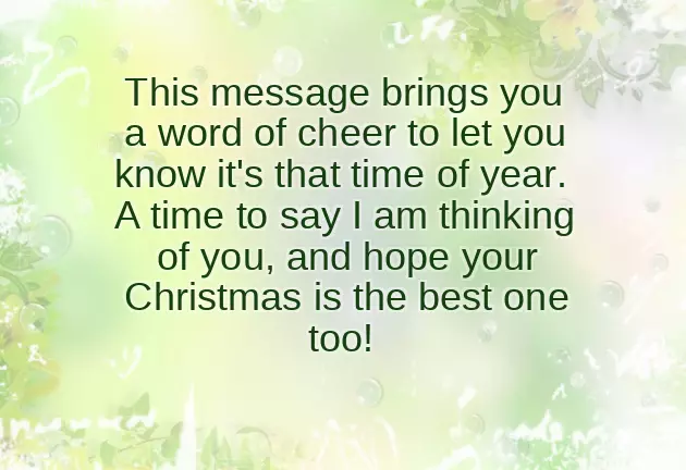 Merry Christmas Phrases