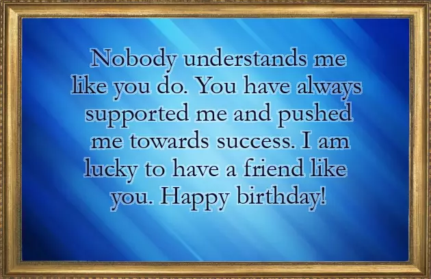 Birthday Text For My Friend