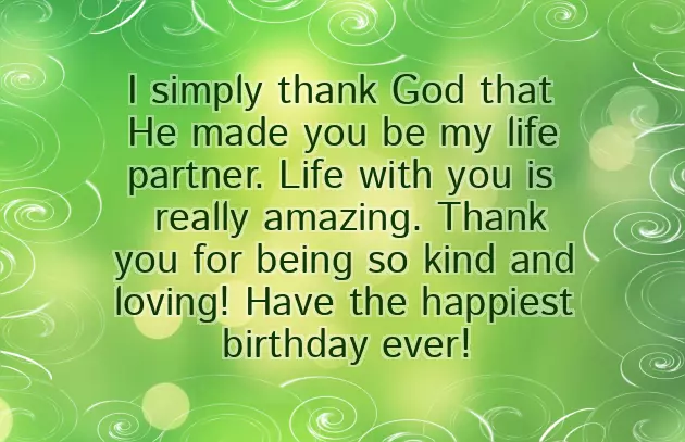 Happy Birthday To Husband In English