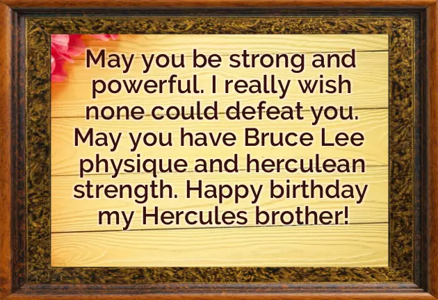 Wish You Happy Birthday To Brother