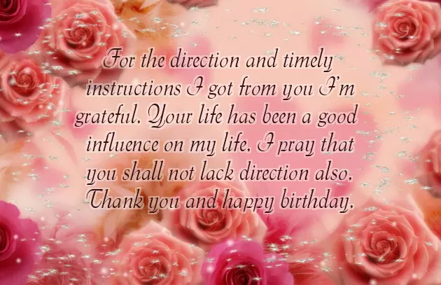 Birthday Wishes To A Pastor