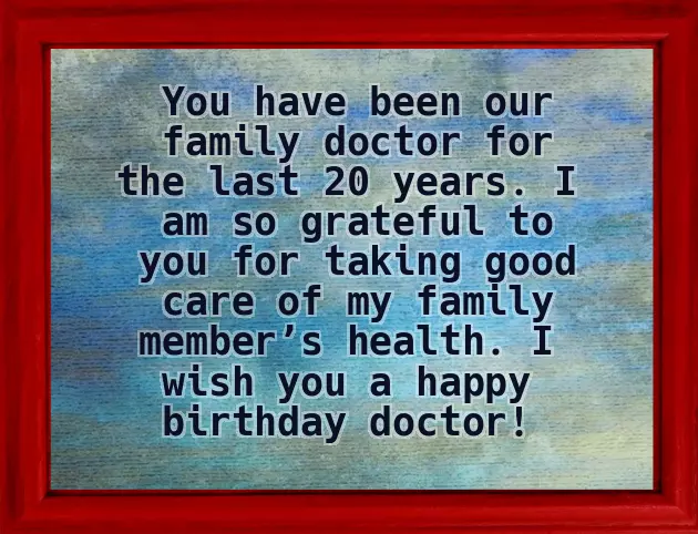 Birthday Wishes For Doctor Sister