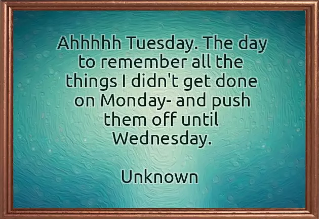 Good Morning Wishes On Tuesday