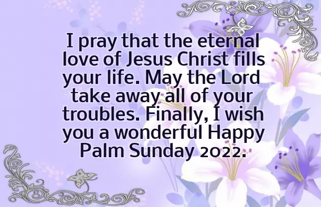 Palm Sunday Greetings