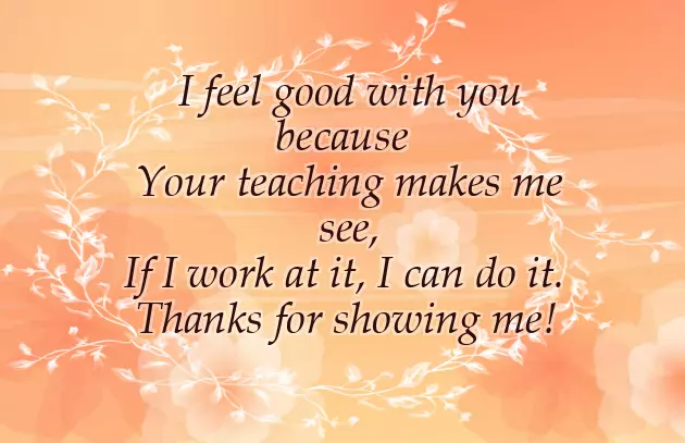 Short Thank You Poems For Teachers From Students Short Thank You Poems For Teachers From Students