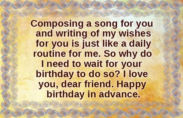 Birthday Countdown Quotes For Best Friend