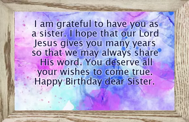 Little Sister Happy Birthday Wishes