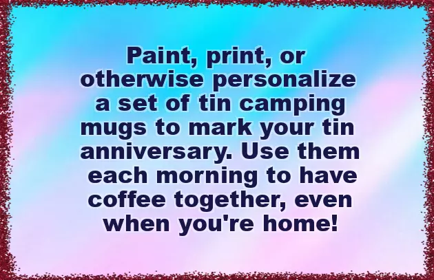 10Th Anniversary Gift Ideas