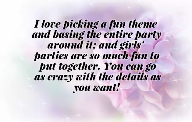 Birthday Ideas For Girls