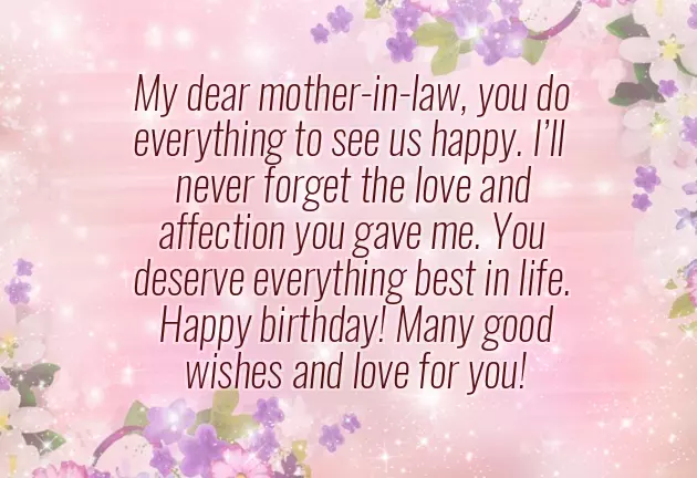 Wishing Happy Birthday To Mother In Law Wishing Happy Birthday To Mother In Law