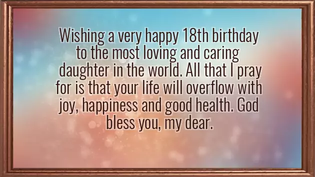 Birthday Wishes To My Teenage Daughter