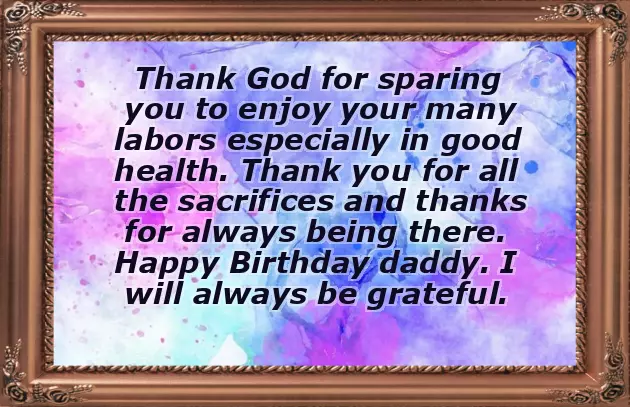 World Best Father Birthday Wishes