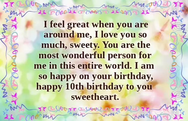 Birthday Wishes For Daughter On Her 10Th Birthday Birthday Wishes For Daughter On Her 10Th Birthday