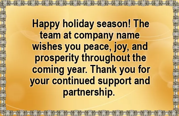 Happy New Year For Clients