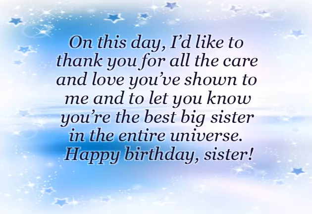 Wishes To My Sister On Her Birthday Wishes To My Sister On Her Birthday