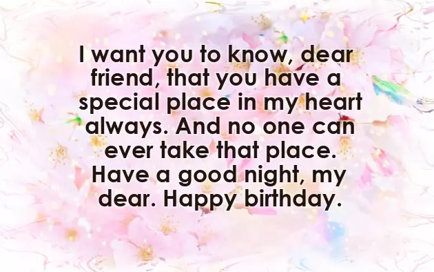 Good Night Happy Birthday Wishes Good Night Happy Birthday Wishes