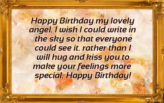 A Birthday Wish To A Girlfriend A Birthday Wish To A Girlfriend