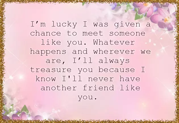 Beautiful Msg For Friend