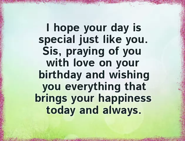 Beautiful Birthday Wishes For Sister In Law