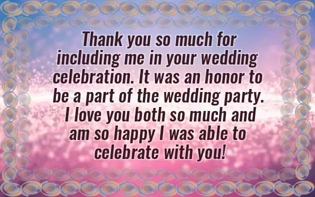 Thank You For The Congratulatory Wishes