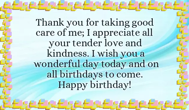 Birthday Greetings From Mother