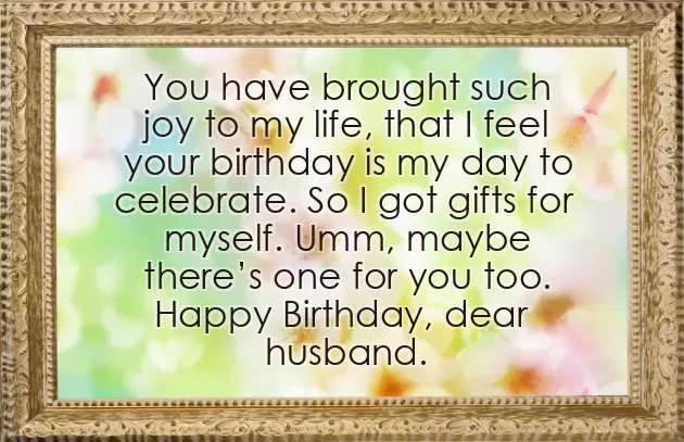 Few Lines On Husband