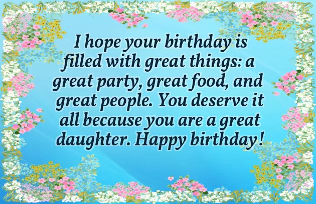 Birthday Wishes In English