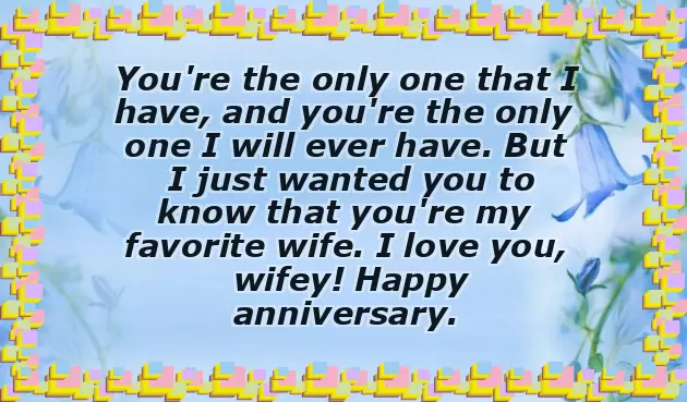 Dirty Anniversary Wishes