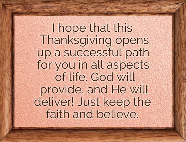 Religious Thanksgiving Greetings