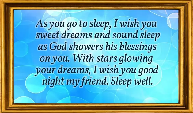 Good Night Sweet Message For Friend Good Night Sweet Message For Friend