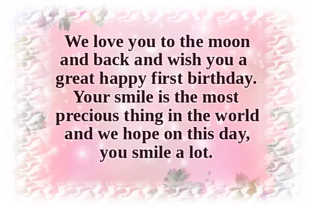 Best Birthday Wishes For Cute Baby Boy