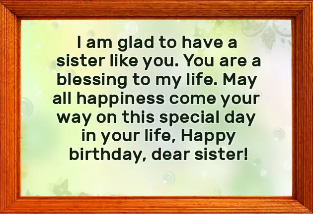 Bday Msg For Sister Bday Msg For Sister