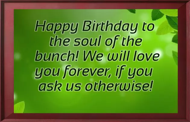 Autumn Happy Birthday