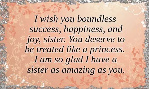 Happy Birthday Wishes For My Big Sister