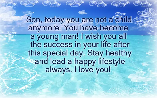 Birthday Wishes For Son Turning 13