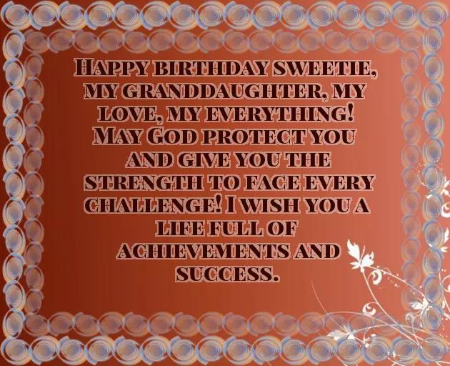 Birthday Wishes For A Great Granddaughter