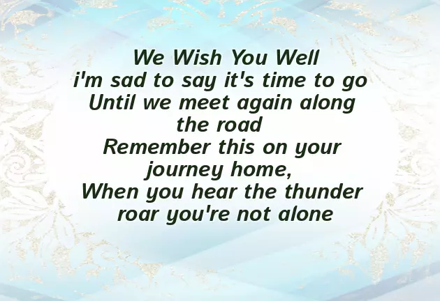 Whitesnake We Wish You Well