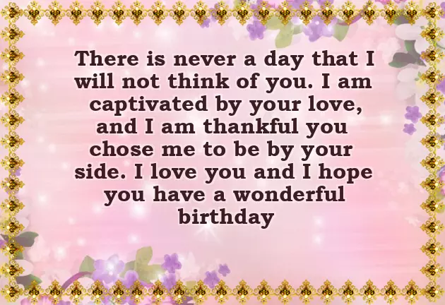 Happy Birthday Greetings For Boyfriend