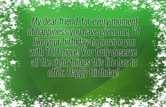 Heartfelt Wishes For Birthday