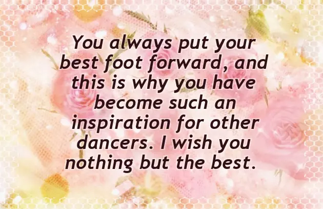 Best Wishes For Dance Performance Best Wishes For Dance Performance