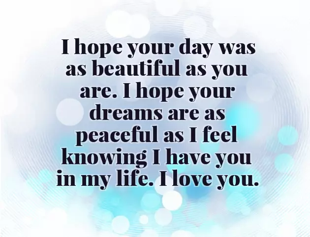 I Love You So Much Good Night