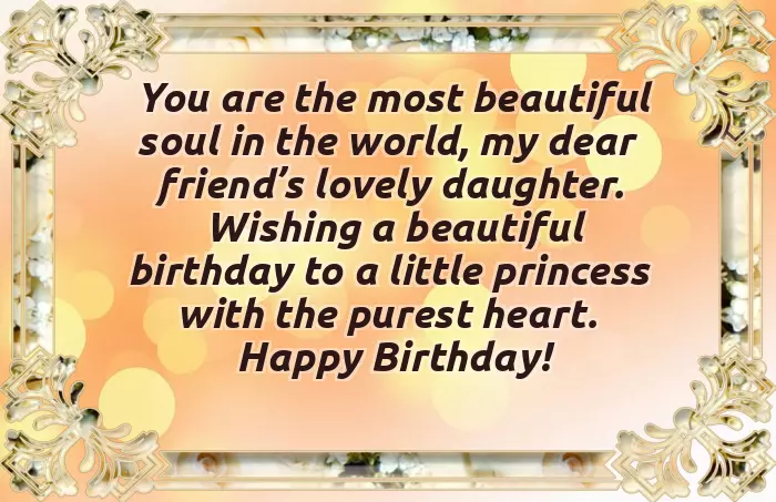 Birthday Wishes For A Child Girl