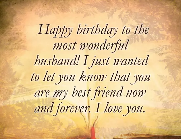 Birthday Wishes For Husband Short And Sweet