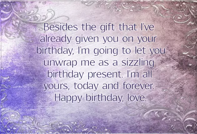 Birthday Message For Crush