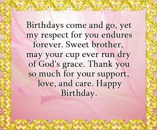 Birthday Wishes For Like A Brother Birthday Wishes For Like A Brother