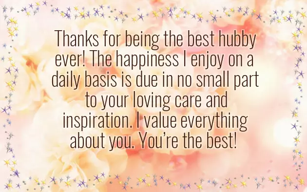 Wedding Anniversary Words For Husband