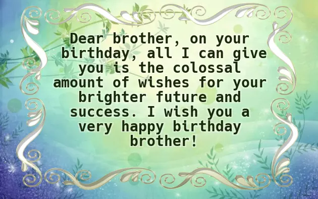 Happy Birthday Sister Wishes From Brother Happy Birthday Sister Wishes From Brother