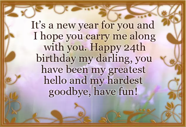 Happy 24Th Birthday Daughter